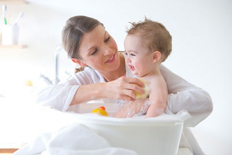 Hiệu quả khi dùng muối tắm cho trẻ sơ sinh